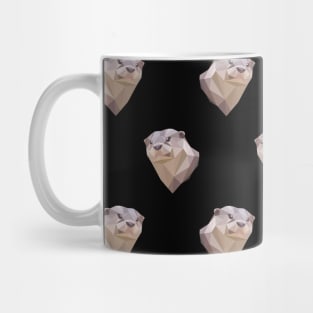 Asian Small-clawed Otter Pattern Mug